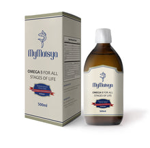 Load image into Gallery viewer, MyMatsya Omega-3 rich cod liver oil (500 ml pack)
